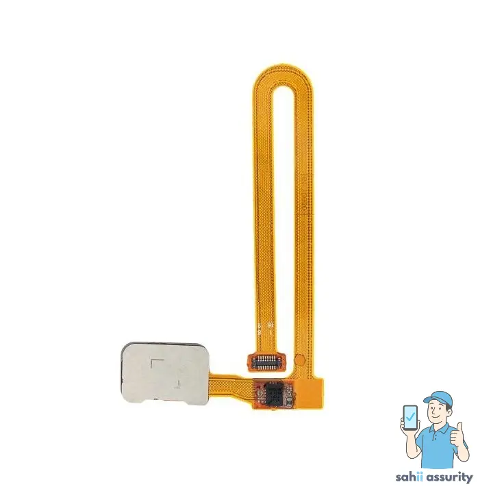 Fingerprint Sensor with Flex Cable for OnePlus 6 Black thumbnail